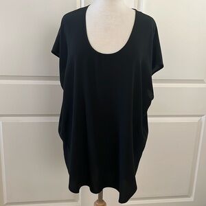 Eileen Fisher 100% Silk Tunic Top Size Large. Like new!